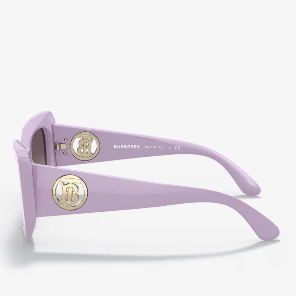 Burberry Lavender Women's Sunglasses - Picture 8 of 12